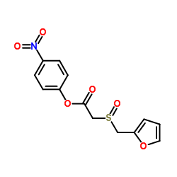 p-Nitrophenyl 2-(Furfurylsulfinyl)acetate_123855-55-0