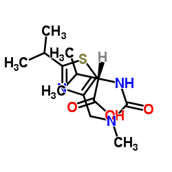 (2S)-3-methyl-2-[[methyl-[(2-propan-2-yl-1,3-thiazol-4-yl)methyl]carbamoyl]amino]butanoic acid_154212-61-0