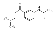 N-[3-[1-(dimethylamino)-3-oxoprop-1-en-2-yl]phenyl]acetamide_96605-61-7