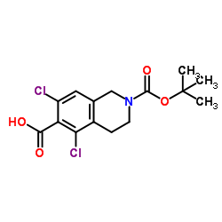 N-Boc-5,7-dichloro-1,2,3,4-tetrahydroisoquinoline-6-carboxylic acid_851784-82-2