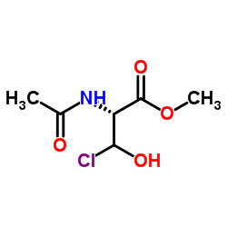 (2R)-Methyl 2-acetamido-3-chloro-3-hydroxypropanoate_87333-22-0