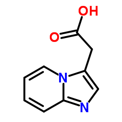 2-imidazo[1,2-a]pyridin-3-ylacetic acid_17745-04-9