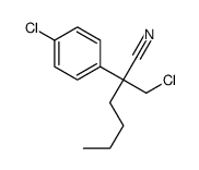 2-(chloromethyl)-2-(4-chlorophenyl)hexanenitrile_98595-02-9