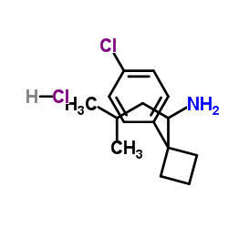 1-[1-(4-chlorophenyl)cyclobutyl]-3-methylbutan-1-amine,hydrochloride_84484-78-6