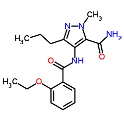 4-[(2-ethoxybenzoyl)amino]-2-methyl-5-propylpyrazole-3-carboxamide_139756-03-9