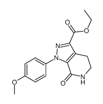 ethyl 1-(4-methoxyphenyl)-7-oxo-5,6-dihydro-4H-pyrazolo[3,4-c]pyridine-3-carboxylate_503614-56-0
