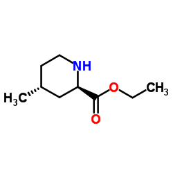 Ethyl (2R,4R)-4-methyl-2-piperidinecarboxylate_74892-82-3