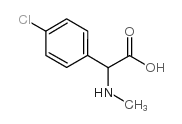 4-CHLORO-α-(METHYLAMINO)BENZENE ACETIC ACID_143209-97-6