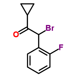 2-bromo-1-cyclopropyl-2-(2-fluorophenyl)ethanone_204205-33-4