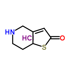 2H,4H,5H,6H,7H,7AH-Thieno[3,2-c]pyridin-2-one hydrochloride_115473-15-9