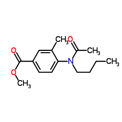 methyl 4-(butanoylamino)-3-methylbenzoate_301533-59-5