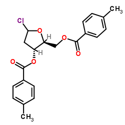 (2S,3R,5R)-5-Chloro-2-(((4-methylbenzoyl)oxy)-methyl)tetrahydrofuran-3-yl 4-methylbenzoate_141846-57-3