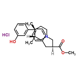 methyl (2S)-2-benzyl-3-[(3R,4R)-4-(3-hydroxyphenyl)-3,4-dimethylpiperidin-1-yl]propanoate,hydrochloride_170098-28-9
