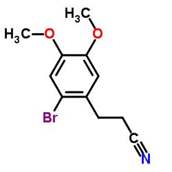 3-(2-BROMO-4,5-DIMETHOXYPHENYL)PROPANENITRILE_35249-62-8