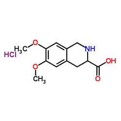 (3S)-6,7-dimethoxy-1,2,3,4-tetrahydroisoquinoline-3-carboxylic acid_103733-66-0