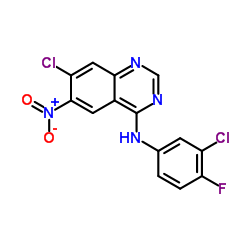 7-chloro-N-(3-chloro-4-fluorophenyl)-6-nitroquinazolin-4-amine_179552-73-9