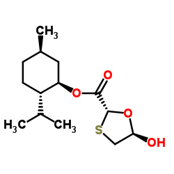 (2R,5R)-5-Hydroxy-1,3-oxathiolane-2-carboxylic acid (1R,2S,5R)-5-methyl-2-(1-methylethyl)cyclohexyl ester_147126-62-3