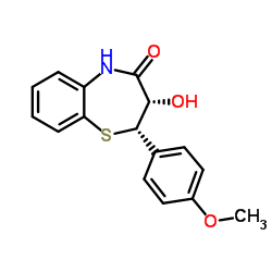 (2S-cis)-(+)-2,3-Dihydro-3-hydroxy-2-(4-methoxyphenyl)-1,5-benzothiazepin-4(5H)-one_42399-49-5