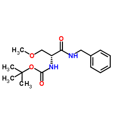 (R)-tert-Butyl 1-(benzylamino)-3-methoxy-1-oxopropan-2-ylcarbamate_880468-89-3