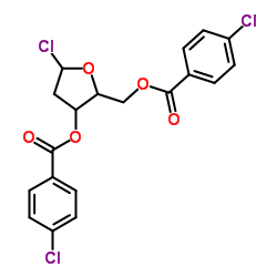 [(2S,3R,5R)-5-chloro-3-(4-chlorobenzoyl)oxyoxolan-2-yl]methyl 4-chlorobenzoate_21740-23-8