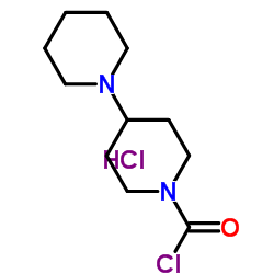 1-Chlorocarbonyl-4-piperidinopiperidine hydrochloride_143254-82-4