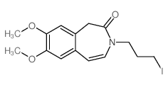7,8-Dimethoxy-3-(3-iodopropyl)-1,3-dihydro-2H-3-benzazepin-2-one_148870-57-9