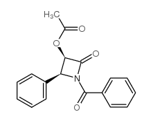 (1-benzoyl-2-oxo-4-phenylazetidin-3-yl) acetate_146924-93-8