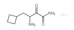 3-amino-4-cyclobutyl-2-oxobutanamide,hydrochloride_817169-86-1