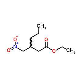 ethyl 3-(nitromethyl)hexanoate_128013-61-6