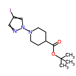 1-Boc-4-(4-Iodo-1H-pyrazol-1-yl)piperidine_877399-73-0