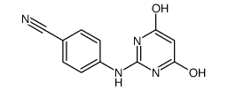 4-[(4-hydroxy-6-oxo-1H-pyrimidin-2-yl)amino]benzonitrile_374067-80-8