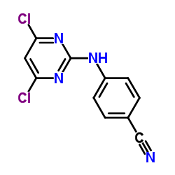 4-[(4,6-dichloropyrimidin-2-yl)amino]benzonitrile_329187-59-9