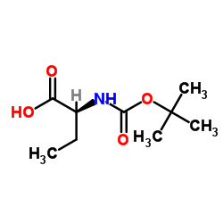 (2S)-2-[(2-methylpropan-2-yl)oxycarbonylamino]butanoic acid_34306-42-8