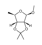 (3aR,4R,6R,6aR)-4-methoxy-2,2,6-trimethyl-3a,4,6,6a-tetrahydrofuro[3,4-d][1,3]dioxole_23202-81-5