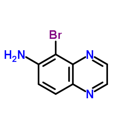 6-Amino-5-bromoquinoxaline_50358-63-9