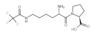 1-[2-amino-6-[(2,2,2-trifluoroacetyl)amino]hexanoyl]pyrrolidine-2-carboxylic acid_103300-89-6