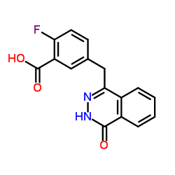 2-Fluoro-5-((4-oxo-3,4-dihydrophthalazin-1-yl)methyl)benzoic acid_763114-26-7