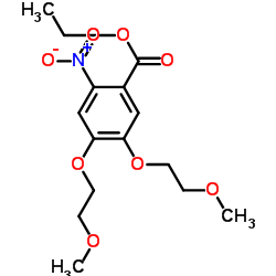 Ethyl 4,5-bis(2-methoxyethoxy)-2-nitrobenzoate_179688-26-7