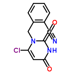 2-((6-Chloro-2,4-dioxo-3,4-dihydropyrimidin-1(2H)-yl)methyl)benzonitrile_865758-95-8