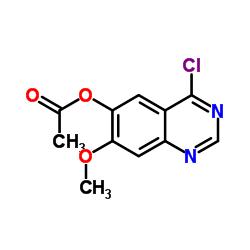 6-Acetoxy-4-chloro-7-methoxyquinazoline_230955-75-6