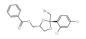 cis-[2-Bromomethyl-2-(2,4-dichlorophenyl)-1,3-dioxolan-4-yl]methyl Benzoate_61397-56-6