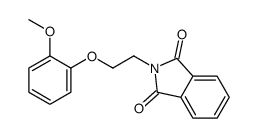 2-[2-(2-Methoxyphenoxy)ethyl]-1H-isoindole-1,3(2H)-dione_26646-63-9