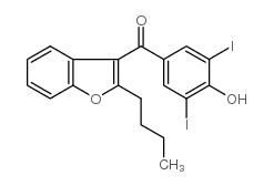 2-Butyl-3-(3,5-diiodo-4-hydroxybenzoyl)benzofuran_1951-26-4