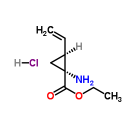 (1R,2S)-1-amino-2-vinylcyclopropane carboxylic acid ethyl ester hydrochloride_259214-56-7