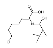 7-Chloro-2-[[[(1S)-2,2-dimethylcyclopropyl]carbonyl]amino]-2-heptenoic acid_877674-77-6