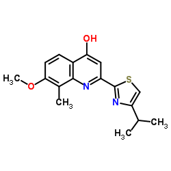7-methoxy-8-methyl-2-(4-propan-2-yl-1,3-thiazol-2-yl)-1H-quinolin-4-one_923289-21-8