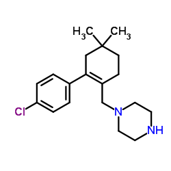 1-((2-(4-chlorophenyl)-4,4-dimethylcyclohex-1-enyl)methyl)piperazine_1228780-72-0