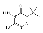 4-Amino-6-(2-methyl-2-propanyl)-3-thioxo-3,4-dihydro-1,2,4-triazi n-5(2H)-one_57989-76-1
