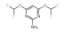 4,6-bis(difluoromethoxy)pyrimidin-2-amine_86209-44-1