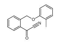 2-[(2-methylphenoxy)methyl]benzoyl cyanide_143211-11-4